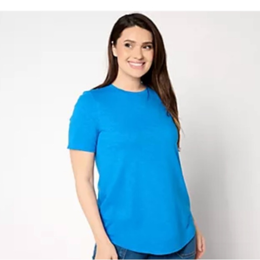 Susan Graver Tee 1X